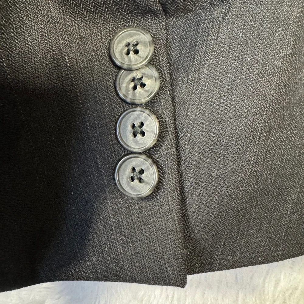 Joseph Abboud‎ Blazer Mens 40S Charcoal Gray Excellent Pinstripe Wool Sport Coat